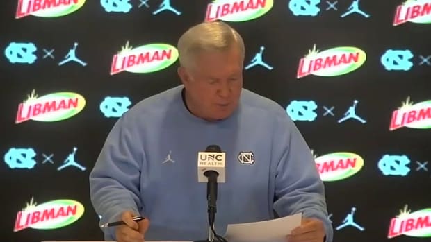 Mack Brown Opening 10:19